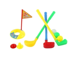 Juego De Golf De Plástico Para Niños, Juego De Jardín, Juguete Deportivo Para Interiores, Regalo - 1 Juego