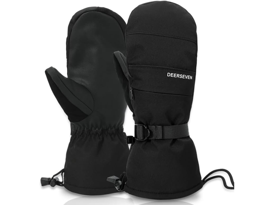 Guantes De Esquí De Invierno Para Hombre, Con Aislamiento Exterior, Resistentes Al Viento, De Forro Polar, Impermeables, Con Pantalla Táctil.