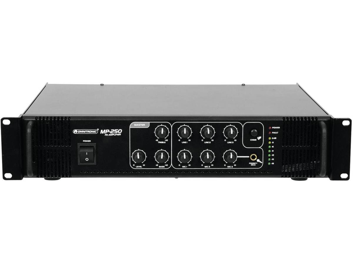 Amplificador de Mezcla OMNITRONIC MP-250