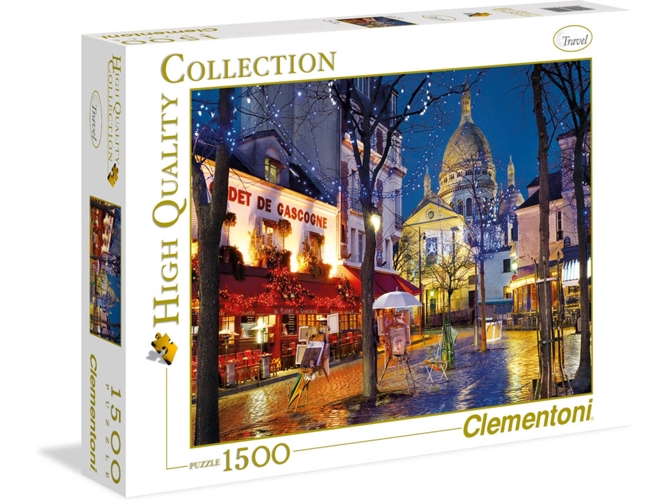Puzzle CLEMENTONI Paris, Montmartre (1500 Piezas)