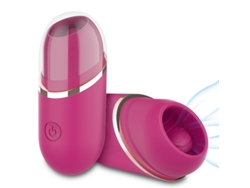 Vibrador De Masaje De Lengua Femenina (rojo) Bestvite