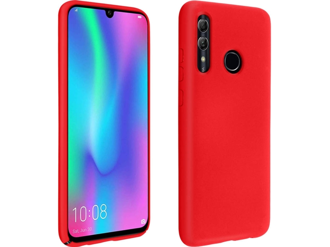 Carcasa Huawei P Smart 2019 AVIZAR Silicona Rojo