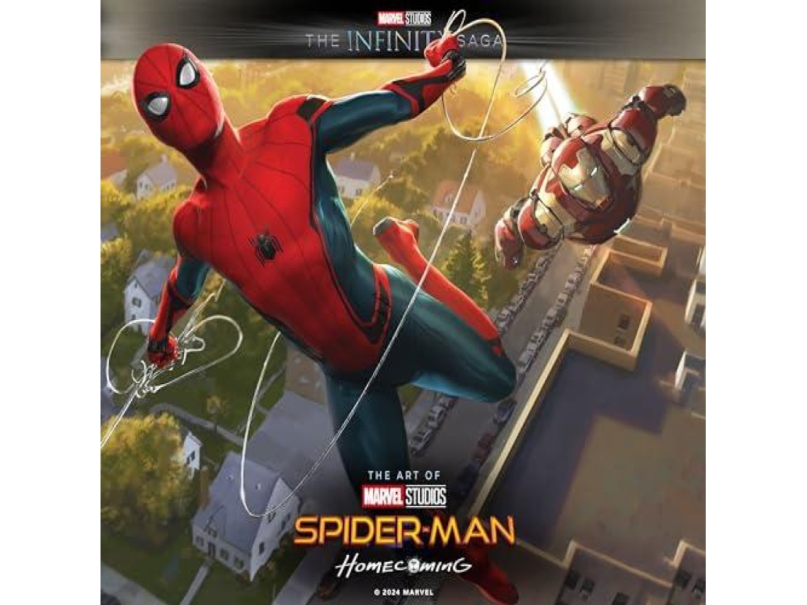 Libro Marvel Studios The Infinity Saga - Spider-Man Homecoming - The Art of the Movie de Eleni Roussos (Inglés)