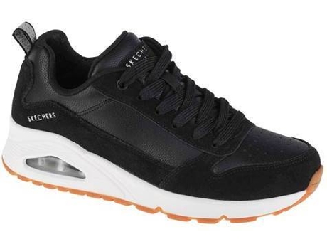Botas SKECHERS Cuero Mujer (36 - Negro)