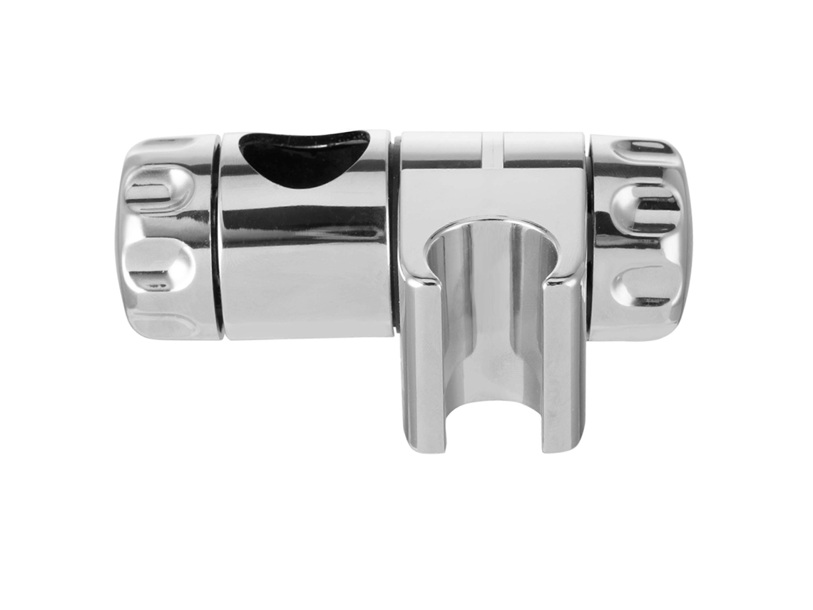 Soporte De Ducha Desmontable 25mm Acero Inoxidable Ajustable Para Rail De Ducha Con Tornillos Resistente A La Corrosión