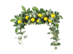 Decoración de puerta con naranjas Naranja 02