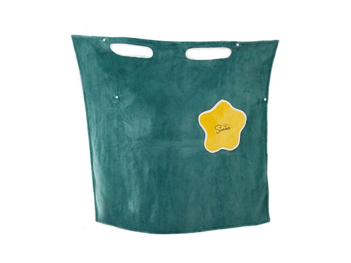 Juego de albornoces absorbentes verdes Kofihety (30x20x10 cm)