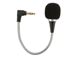 Microfone Condensador Mini Com Redução De Ruído E Gooseneck Flexível Para Notebook E Computador