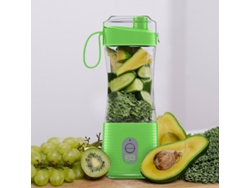 Licuadora Portátil Para Batidos Y Batidos, Exprimidor De Frutas Personal Para Viajes, Recargable Por Usb De 4000 Mah CHRUI Verde