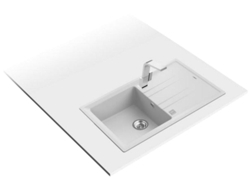 Lavaplatos TEKA Stone 50 Btg 1C 1E Blanco