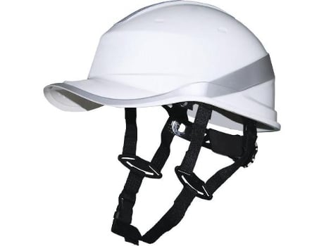 Casco andamio blanco c/visera