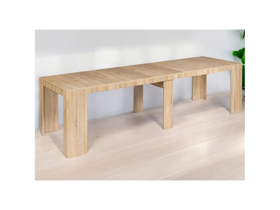 BELLI - Mesa consola extensible de madera - 3 m CONCEPT U