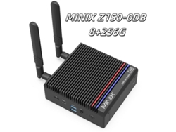 Mini Pc Minix Z150 0db Sem Ventoinha Intel N150 4 Núcleos 3.6ghz 8gb Ram 256gb Ssd 2xhdmi 4k60hz Dual Display Wifi 6 Bluetooth 5.2