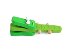Castañuelas De Madera Con Forma De Cocodrilo, Juguete Musical Educativo Para Niños Y Bebés.