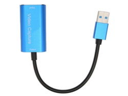 Tarjeta de captura de vídeo 4K HD USB 3.0 D2026n para streaming, juegos, retransmisiones en directo, enseñanza o videoconferencias.