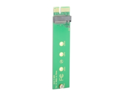 Tarjeta Adaptador Pci E Para Disco Duro Ngff M.2 Nvme, Verde, Para Prueba 1x Luz Dourada