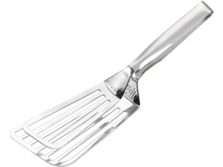 Espátula De Acero Inoxidable Para Pescado Tenedor De Cocina Multifuncional Con Mango Largo Excedente De Grasa