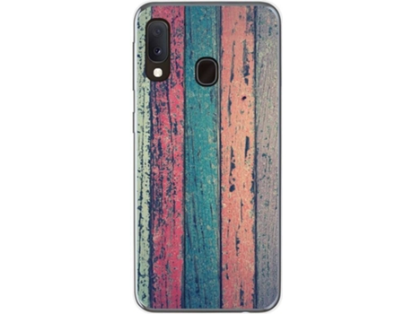 Carcasa Samsung Galaxy A20e 5.8" TUMUNDOSMARTPHONE Madera 10 Multicolor