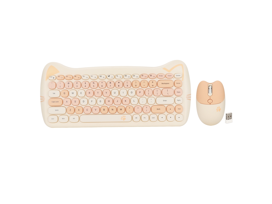 Combo De Teclado Y Ratón Inalámbrico De 2.4g