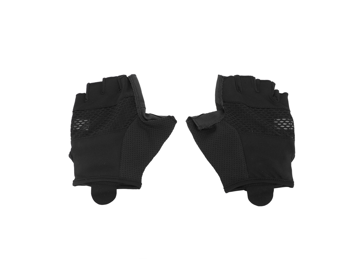 Luvas De Ciclismo Meia Dedo Preto Respiráveis Anti Derrapante Absorção De Choques Para Bike Estrada Verão Xl
