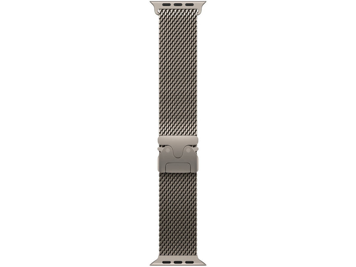Pulsera APPLE Loop Milanesa Apple Watch 49 mm (M - Titânio Natural)