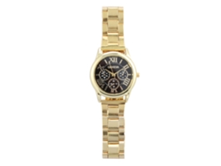 Reloj Analógico De Cuarzo Para Mujer Lvpai, Sencillo Y Moderno, Con Esfera Redonda (negro).