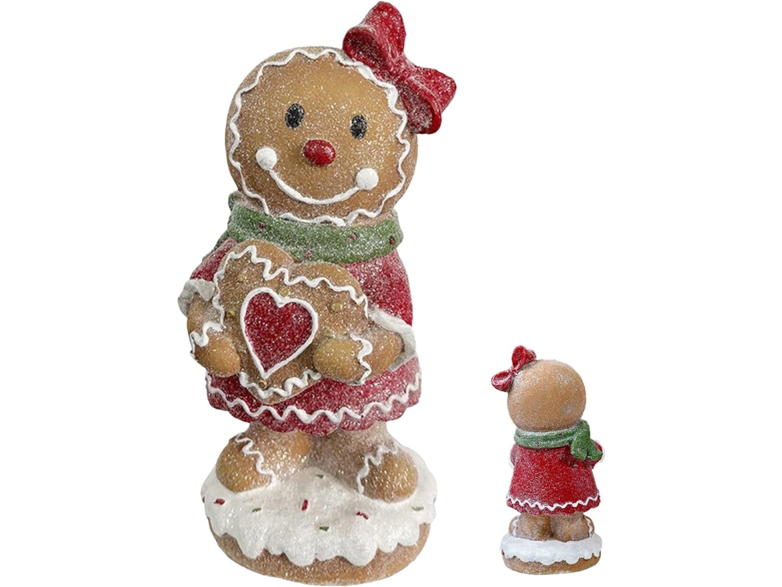 Figuras Navide As Para Interiores Peque A Escultura Figura De Mu Eco Nieve Resina Escaparate Oficina Alf Izar Chimenea