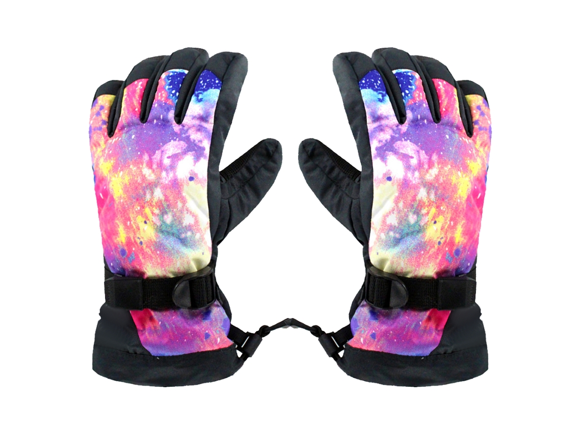 Guantes de esquí para nieve térmicos impermeables de invierno Guantes de mano a prueba de viento