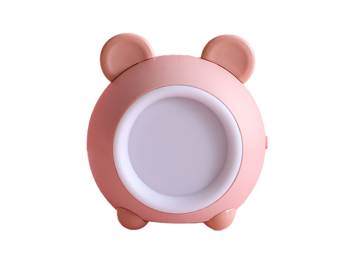 Luz Noturna De Urso De Diseño Animado - Urso Rosa Xy010X JEIIBRZUI