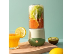 Taza Exprimidora Eléctrica Multifuncional Recargable Por Usb Para Hacer Jugo En La Oficina CHRUI Verde
