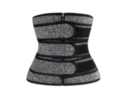 Faja Reductora Con Compresión Ajustable, Cinturilla Con Soporte Para La Espalda Y Tecnología De Control Abdominal.