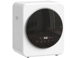 Secadora De Aire De Evacuación, Carga Frontal De 4 Kg Con Tambor De Acero Inoxidable, 800w Compacta Independiente, Blanco