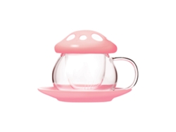 Vaso de plástico grande y bonito con tapa y pajita, ideal para el verano (470 ml).