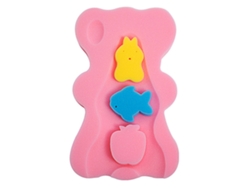 Esponja De Baño Para Bebé, Antideslizante, Suave, Con Forma De Dibujos Animados, 4,5 Cm De Grosor.