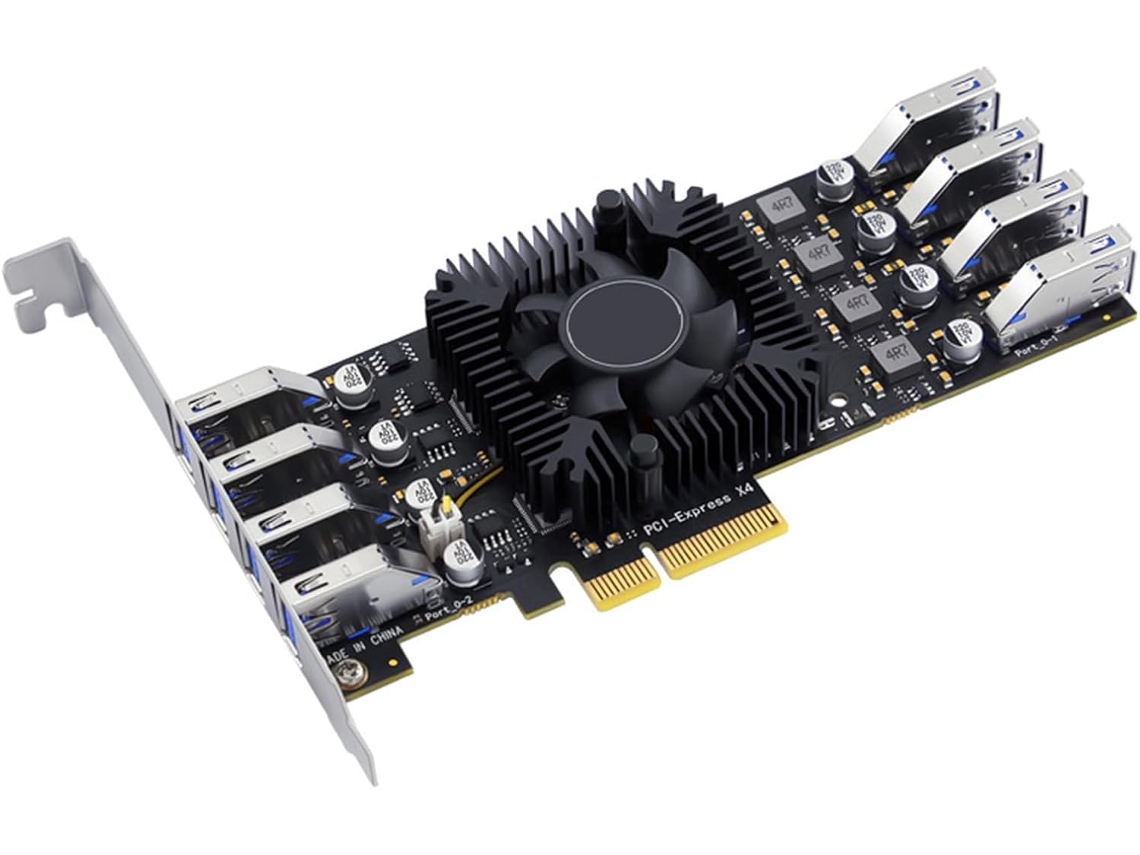 Actualizaciones De Pc Tarjeta Pcie 8 Puertos Usb3 2 Transmisión De Datos 5