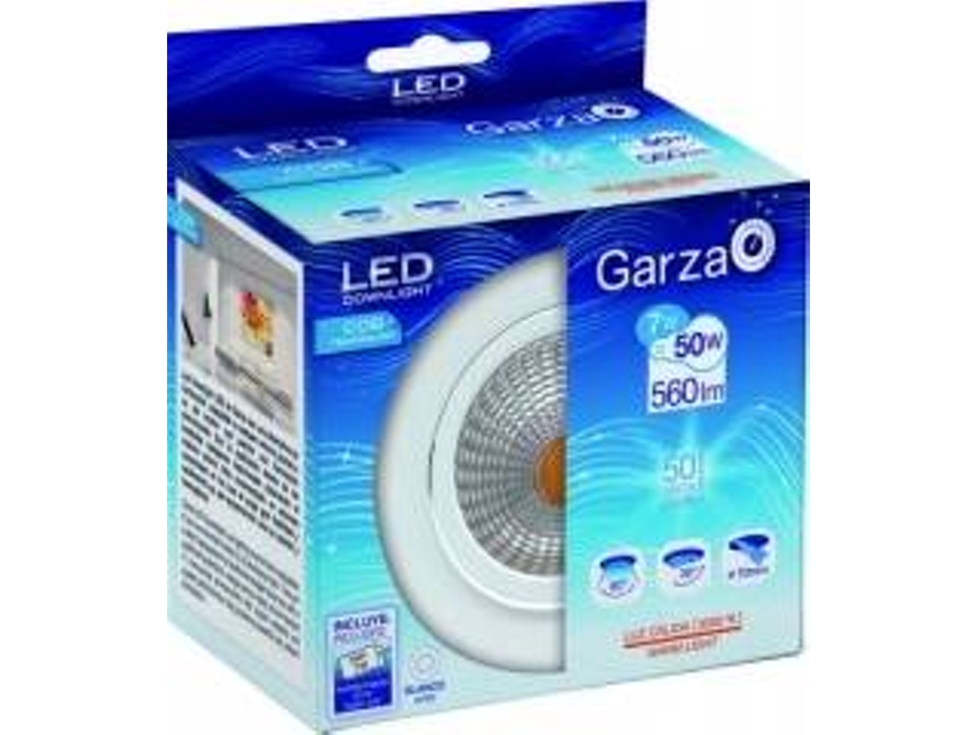 Bombilla GARZA LED 7W 3000K 600 L