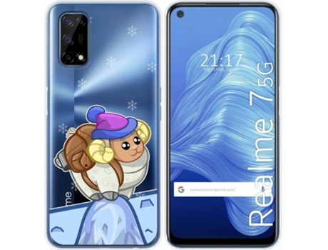 Carcasa Realme 7 5G TUMUNDOSMARTPHONE Cabra Multicolor