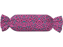 Almohada Cilíndrica Forma Caramelo Felpa Poliéster Espuma Viscoelástica Resistentes Ajustable Fácil Soporte
