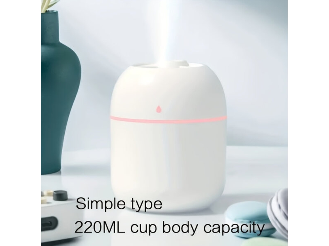 Mini humidificador ultrasónico portátil USB de 220 ml. Pickifyvayotoy