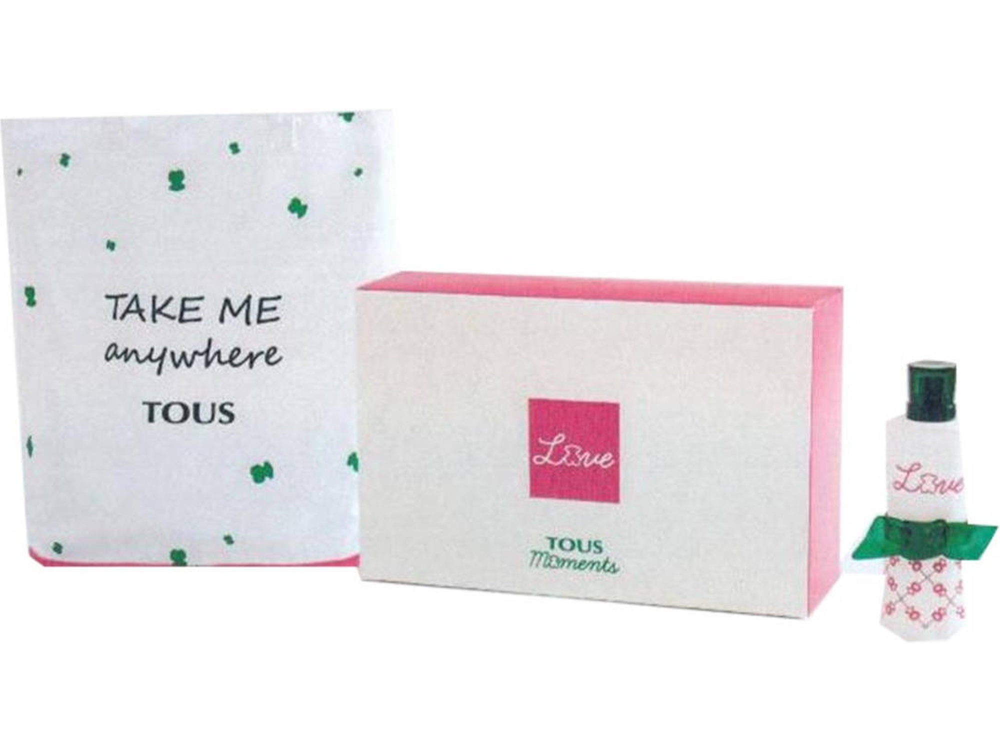 Cofre TOUS Love Moments Edt 90 ml + Bolsa
