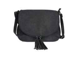 GALLANTRY Bolso bandolera con cierre de cremallera Gris oscuro