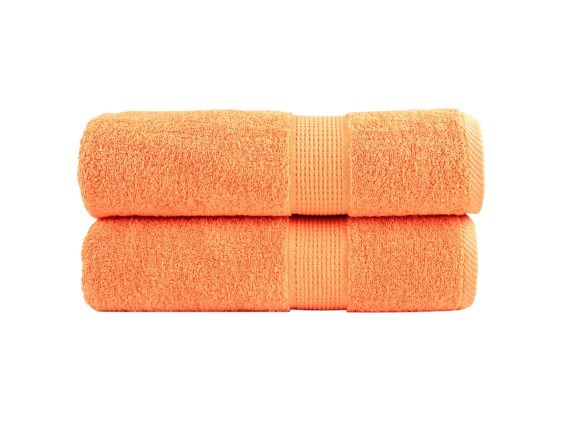 Toallas De Ducha Solund 2 Unidades Naranja 70x140 Cm 600 Gsm Wsd539000
