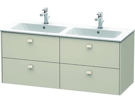 Mueble alto de pared DURAVIT Brioso 129,0 x 47,9 cm con 4 cajones incl. hueco para sifón y delantal para lavabo ME by Starck 233613