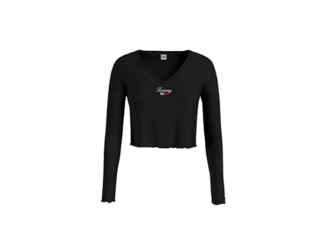 Camiseta TOMMY JEANS (S - Negro)