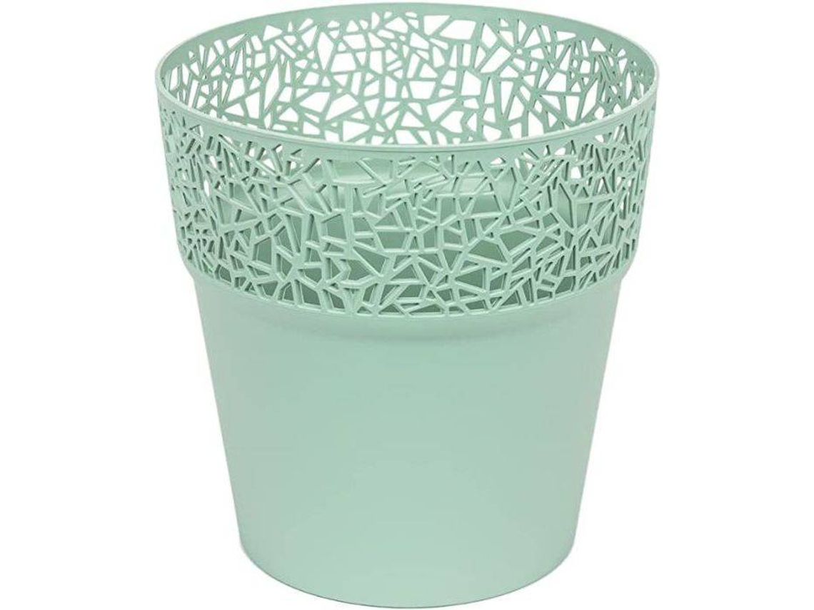 Maceta PROSPERPLAST Tree (Verde - 17.5 x 17.9 cm)