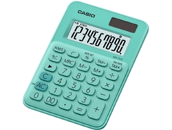Calculadora Básica CASIO MS-7UC Verde (10 dígitos)