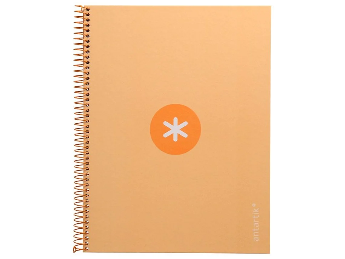 Cuaderno LIDERPAPEL Série Antartik 90g/m² Amarillo , horizontal (A4)