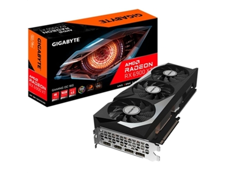 Tarjeta Gráfica GIGABYTE Radeon RX 6900 XT (AMD - 16 GB GDDR6)