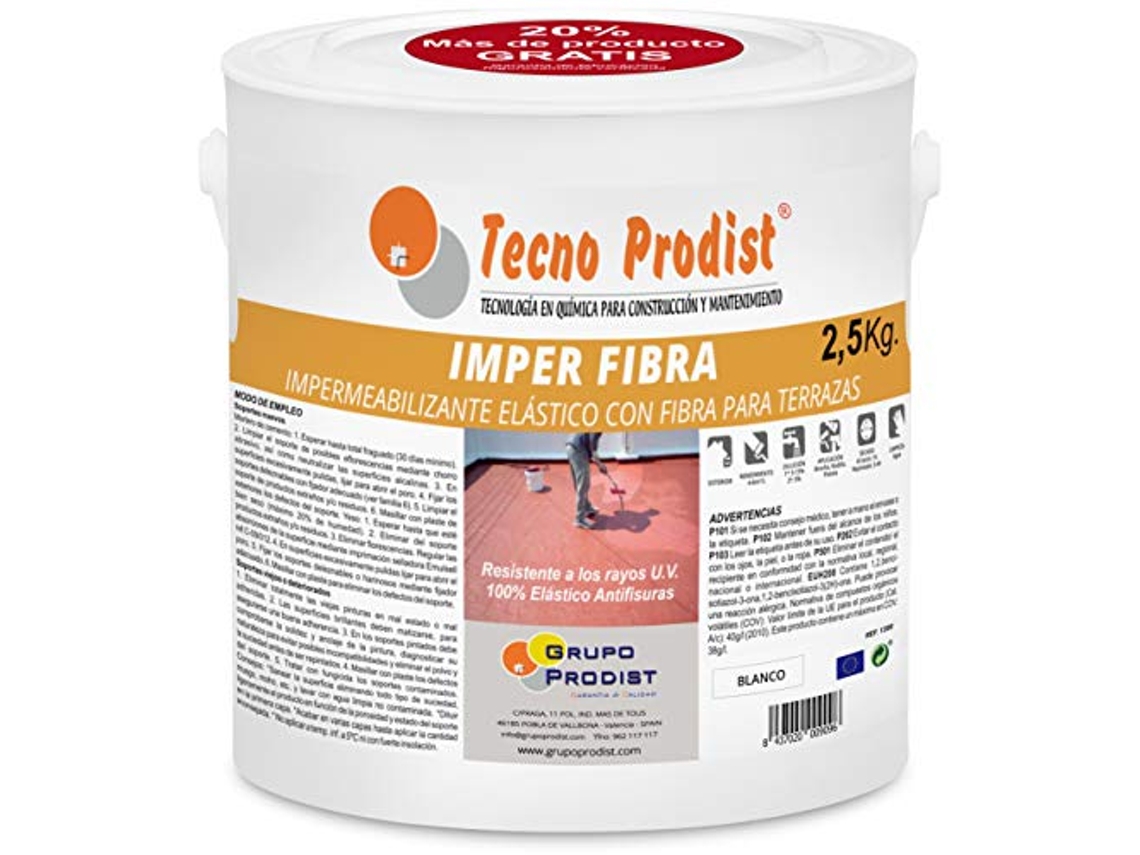 Imper Fibra - Blanco - 2,5 Kg TECNOPRODIST