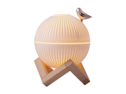 Mini humidificador USB portátil con luz de luna 3D, silencioso